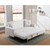 White Sectional Sofa Futon Bed Chaise