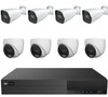 Titanium KITN169 16Ch 8MP HD NVR with 4 x 4MP IR IP turret & 4 x 4MP IR IP Bullet Cameras