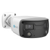 Alibi Vigilant Performance ALI-PF80-VLUAI-D 8 MP IntelliSearch IllumiNite Starlight SmartSense Dual-Lens Panoramic Fixed Vandal-Resistant IP Bullet NDAA Compliant Camera