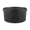 Alibi Vigilant ALI-JB05-B-IN-B Black Junction Box (With Circular Base) For Bullet Cameras