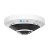 Alibi Vigilant Performance ALI-PF51-VA-D 5MP IP Vandal-Resistant Fisheye Cloud-enabled Camera with Built-in Alarm/Audio & NDAA Compliant