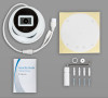Bolide BN8019LL/NDAA 4MP Extreme Low‑Light Full Color Turret Camera, 2.8mm Lens, Two‑Way Audio, IP67, H.265, MicroSD, iPac AI Facial Recognition, NDAA Compliant