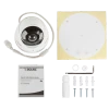 Bolide BN8109-PN 5MP 180° Panoramic Full-Color Active Deterrence Turret Camera, Two way Audio, NDAA Compliant