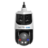 LTS Pro-X LXPTZIP4C84WI-X25IR 4 MP PTZ & 2 x 4 MP Panoramic IP Camera