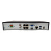 Alibi ALI-KITNVR44 4-Channel 4-POE NVR Kit with 4 x 8MP 98 Feet Dual Light IR IP Mini Bullet Camera w/ Built-in Mic (NDAA Compliant)