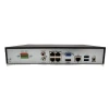 alibi ALI-KITN4K4T4 4-Channel 4-Port PoE NVR Kit, 4x 8MP 98 Feet Dual Light IR IP Turret Camera w/ Built-in Mic, NDAA Compliant