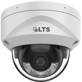 LTS Platinum LTCMIP7382WI-28MDA 8MP IP Dome Camera with AI Human/Vehicle Detection, Smart Hybrid Light, Audio, IP67 & IK10