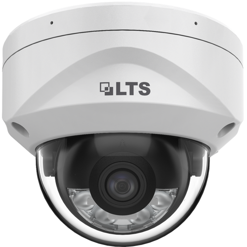 LTS CMIP7342WI-28MDA 4MP AI Dome Network Camera with Smart Hybrid Light & Audio