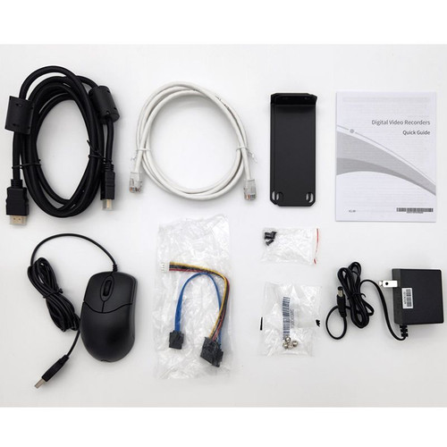 Alibi ALI-KIT-D16T4B4 16-Channel 8MP 4 in1 Hybrid DVR System with 4 x ...