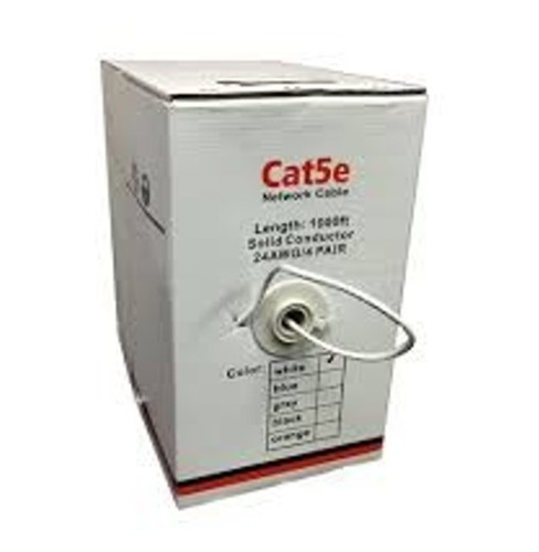 LTAC2040W Cat5 Cable 1,000 ft 24 AWG / 4 Pairs Pull Box White 