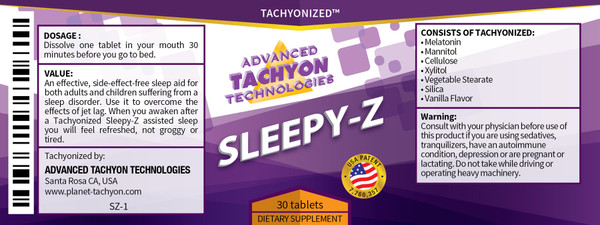 Tachyon Sleepy Z - Effective Tachyon Sleepy Z - Effective