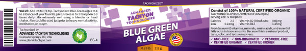 Tachyonized Blue-Green Algae - Superfood Powder Tachyonized Blue-Green Algae - Superfood Powder
