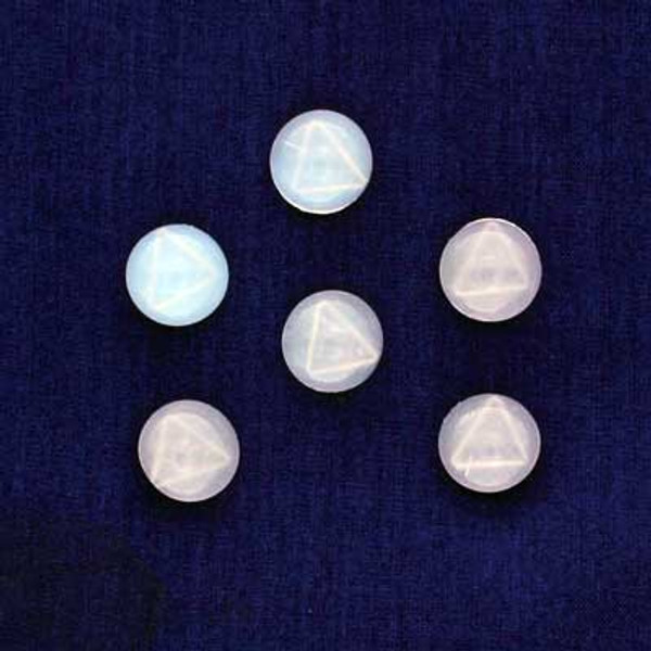 Tachyonized 8mm Opal Glass Cells 6-Pack - Acupressure Cells Tachyonized 8mm Opal Glass Cells 6-Pack - Acupressure Cells