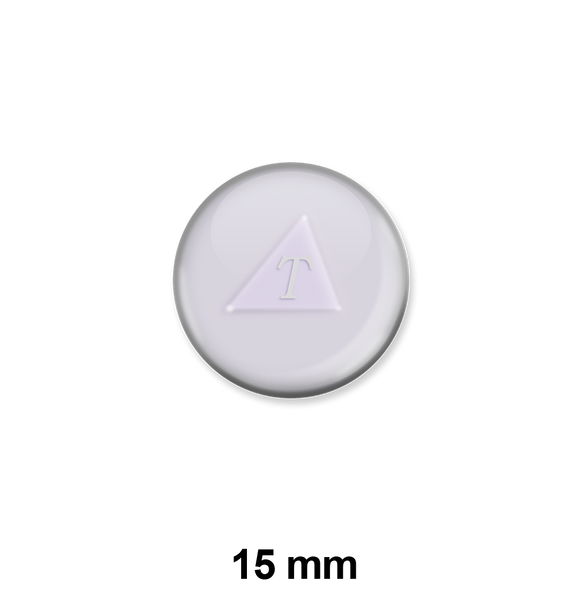 Tachyonized 15mm Opal Glass Cell  - Where It All Started - Simple and Effective Tachyonized 15mm Opal Glass Cell  - Where It All Started - Simple and Effective