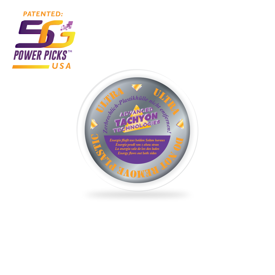 ULTRA Tachyonized™ Silica Disks operate on a deeper level than standard Silica Disks, influencing both the physical body and the more subtle, non-physical Subtle Organizing Energy Fields (SOEFs) for a more comprehensive energetic effect.