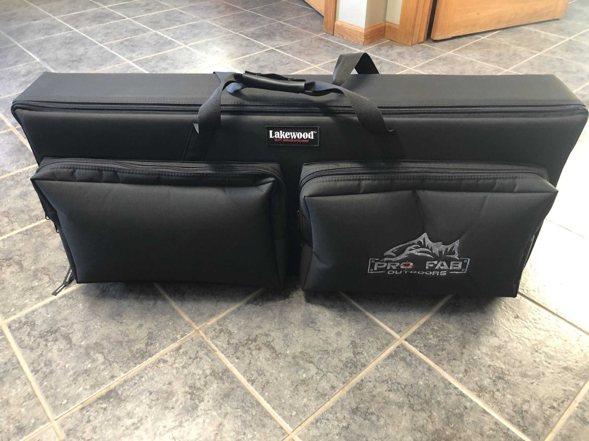 Large Deluxe Ice Rod Caddy Pro Fab Outdoors