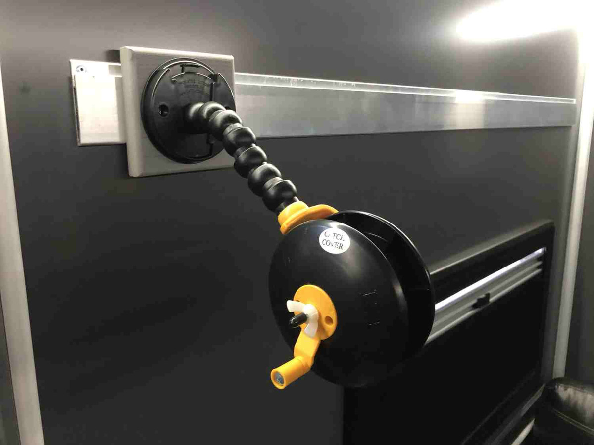 Rattle Snake Rattle Reel for Rail System Pro Fab Outdoors