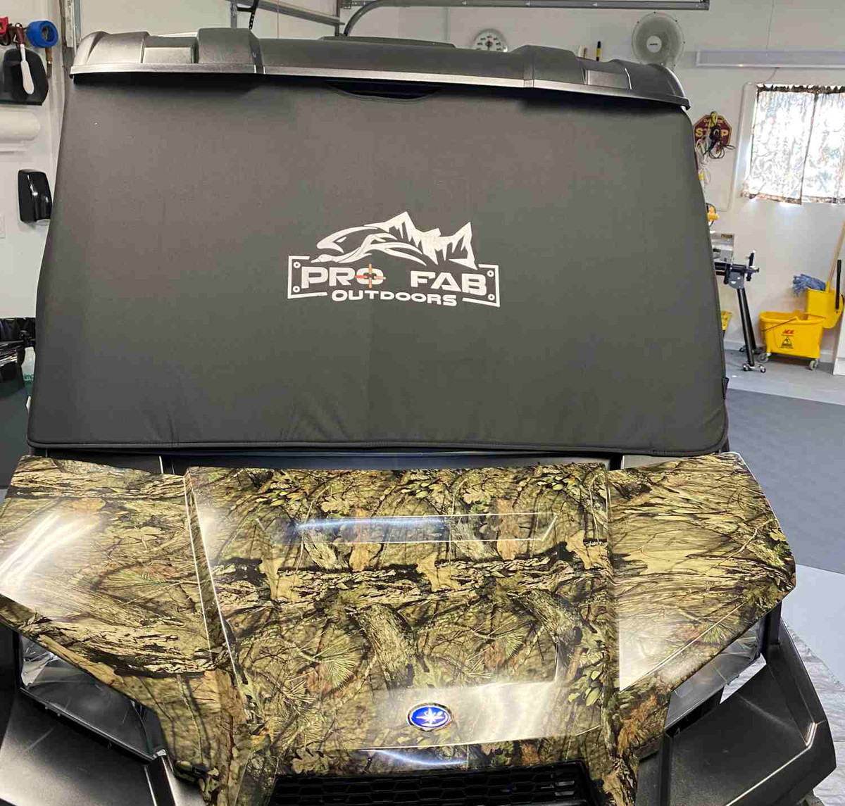Padded Windshield Cover for Polaris Ranger MID SIZED Pro Fab Outdoors