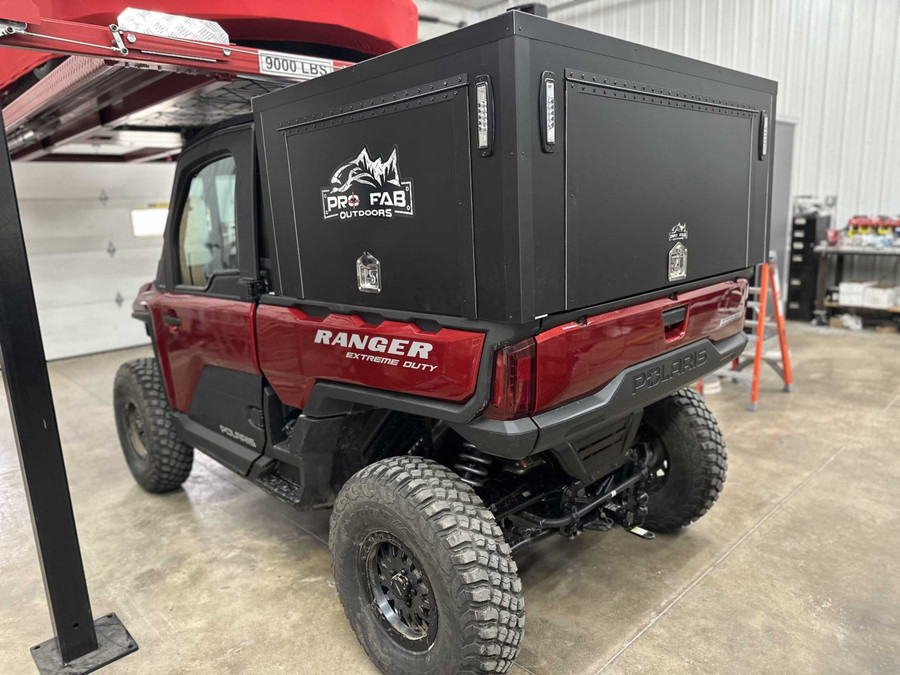 Two Rear Flush Mounted Off Road Led Lights With Switch Box Pro Fab Outdoors