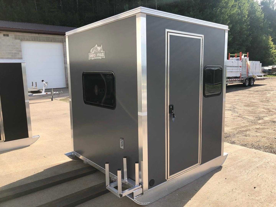 6.6 X 6 - Three Window, Two Door Skid House Pro Fab Outdoors