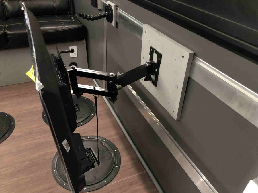 TV Swivel and Extending Mount for Rail System Pro Fab Outdoors