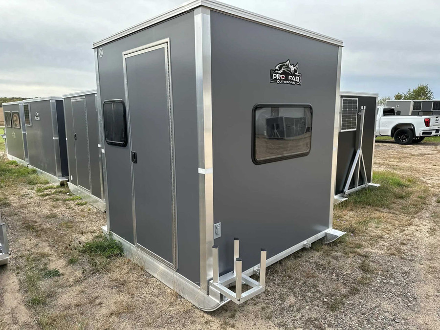 6.6' x 6' Two Door Skid House Pro Fab Outdoors