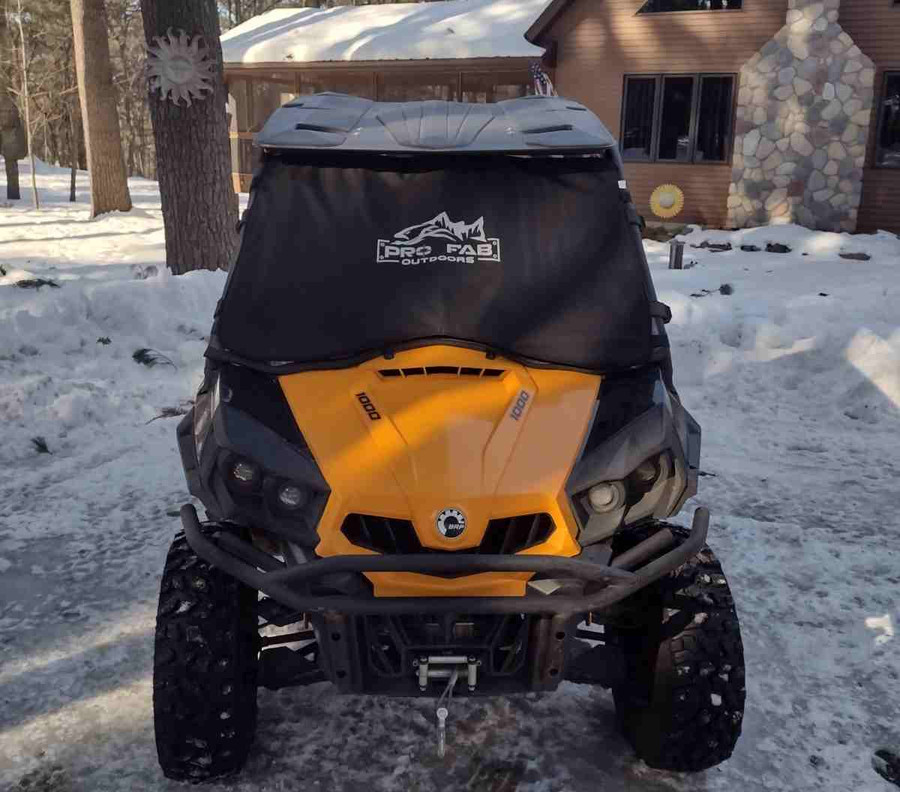 Padded Windshield Cover for Can-Am Commander Gen 1 Pro Fab Outdoors
