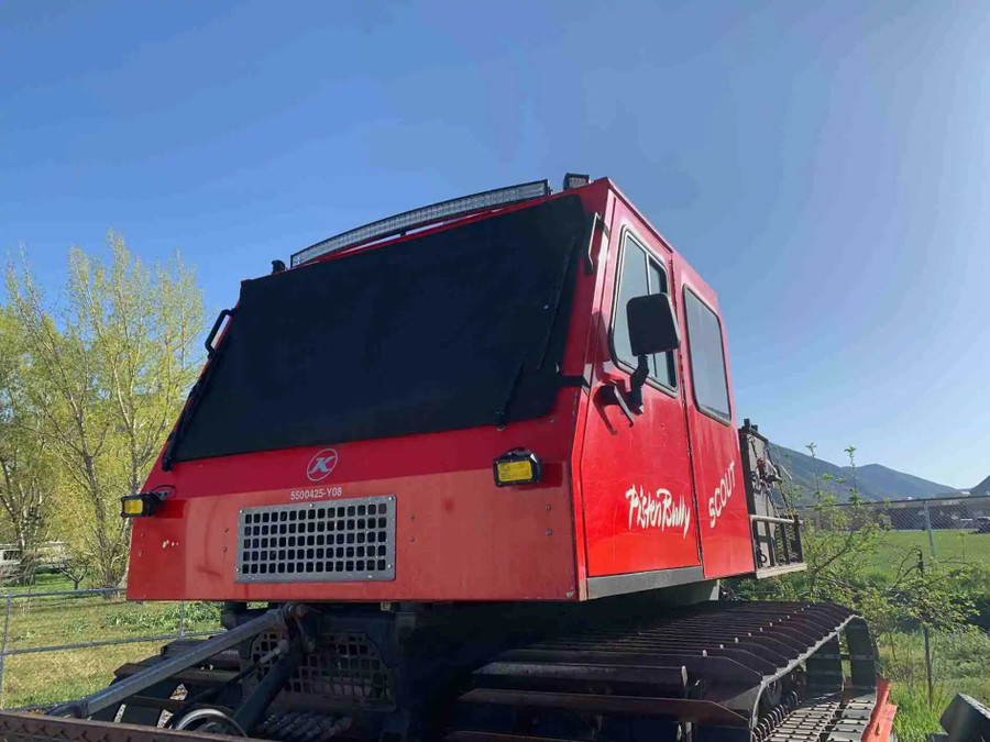 PistenBully Scout Snow Cat Groomer Padded Windshield Cover Pro Fab Outdoors