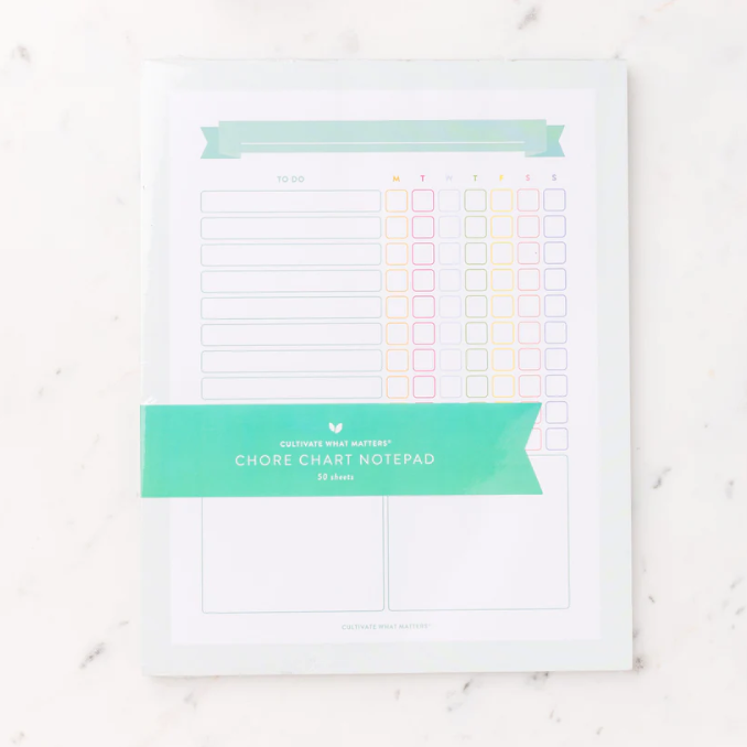Chore Chart Notepad - Beth's Creations