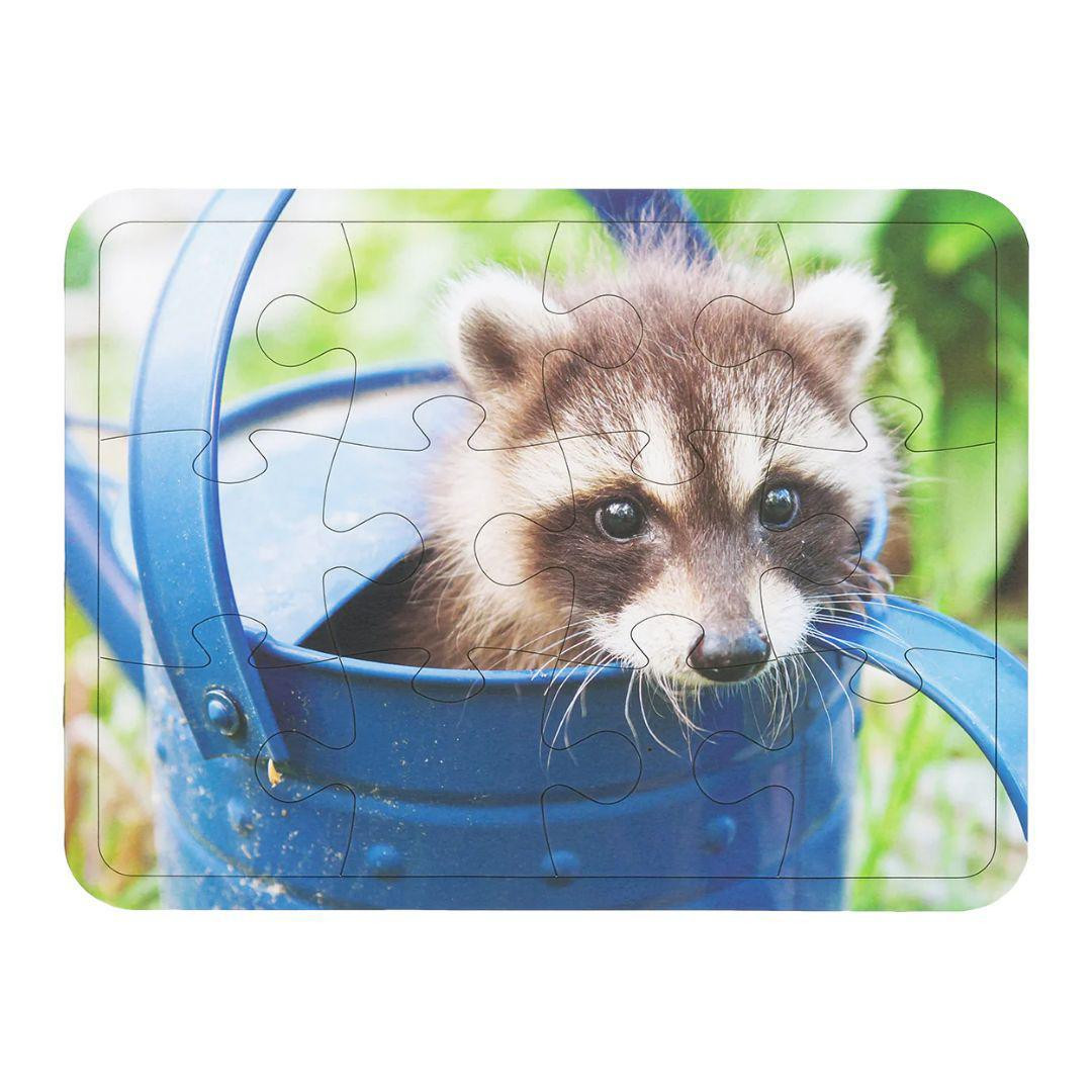 Raccoon Rascal カントリー・キッチン ジグソーパズル Rascal The Raccoon Puzzle - Beth's Creations