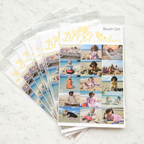 Beach Girl Stickers
