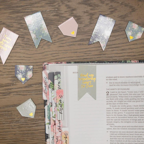 Sage Magnetic Bookmarks