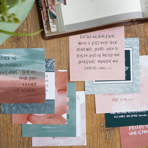Wisdom And Direction Scripture Cards
