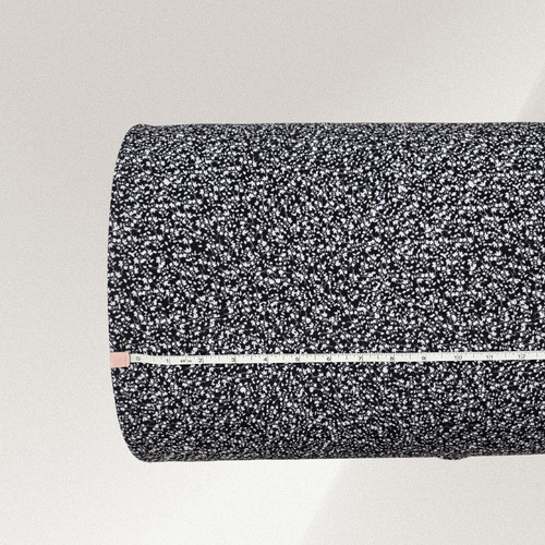 Micro Black Liverpool Knit Fabric (sold by half yards)