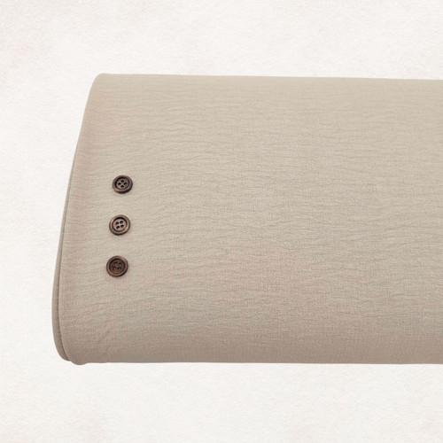 Taupe Elizabeth Poly (sold by half yards)