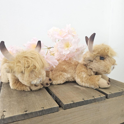 Highland Cow Plush Bean Bag