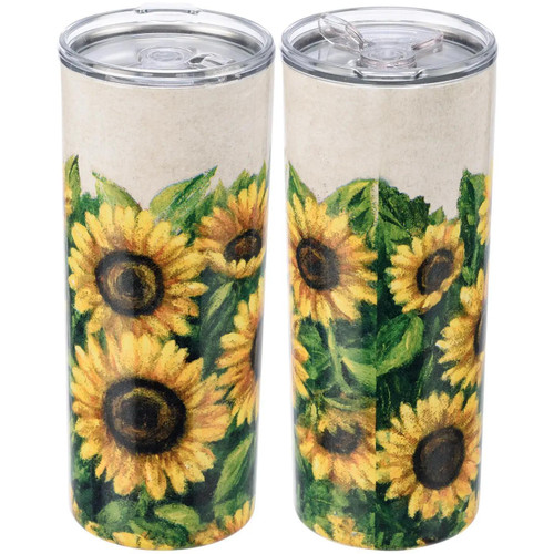 Sunflower Coffee Tumbler