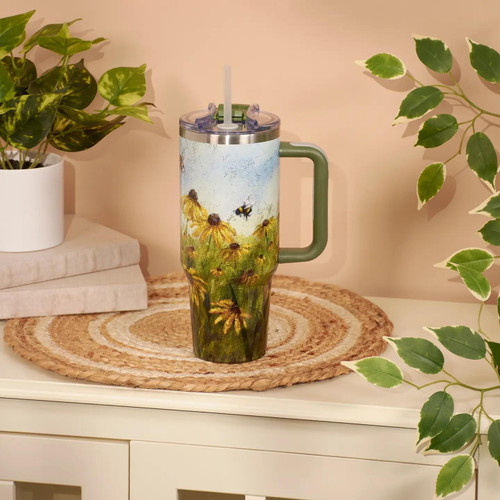 Black Eyed Susan Travel Mug