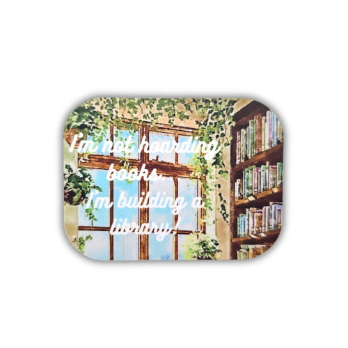 Building A Library Waterproof Sticker