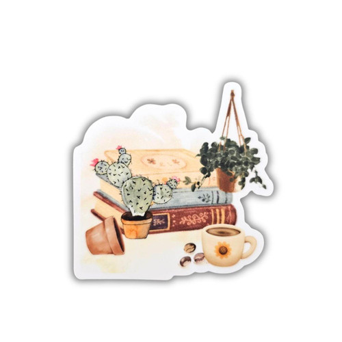 Cozy Corner Waterproof Sticker