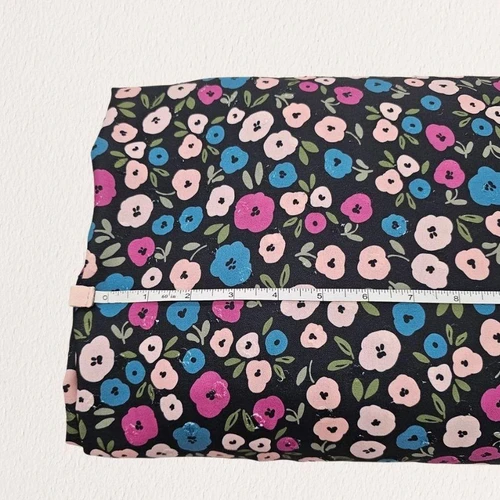Beth's Theme Meadow Pattern (02) Round Poly Swiss Dot Fabric (sold by half yards)