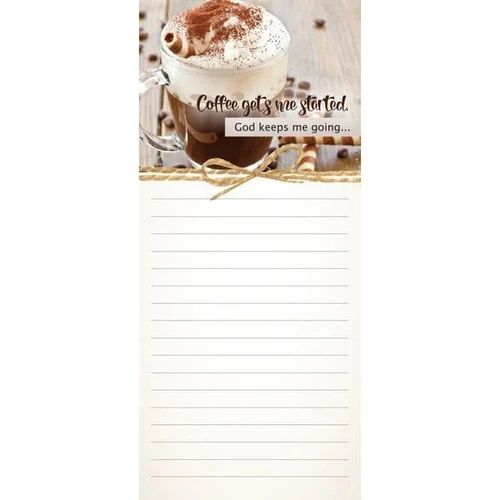 Coffee Magnetic Notepad