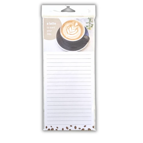 Latte Magnetic Notepad