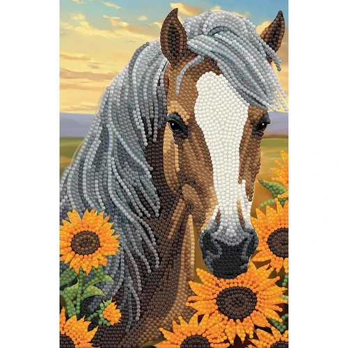 Horse Diamond Painting Crystal Art Notebook