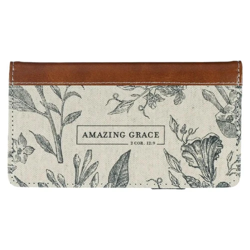 Amazing Grace Checkbook Cover