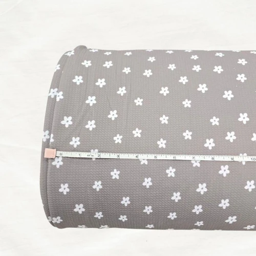 Retro Flower S Liverpool Knit Fabric (sold by half yards)