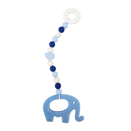 Blue Elephant Single String Beads