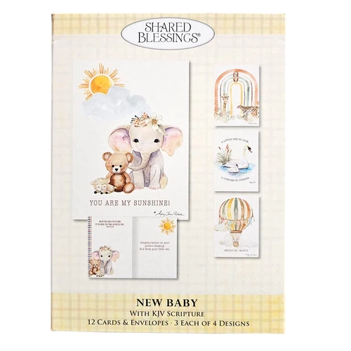 Bundle Of Joy Baby Boxed Greeting Cards