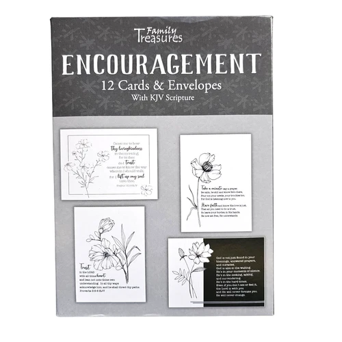 Trust In Him Encouragement Boxed Greeting Cards