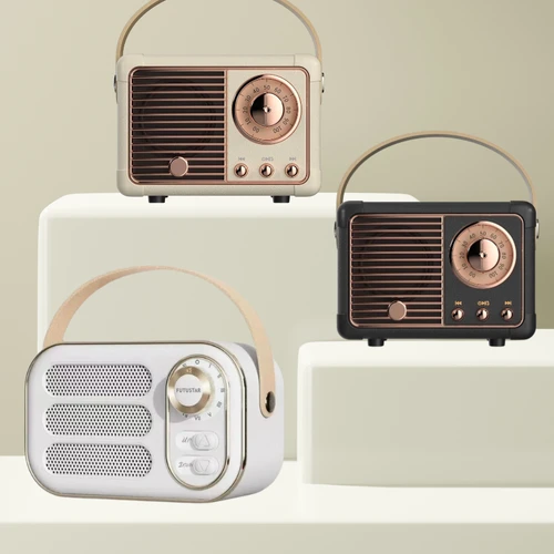 Retro Mini Wireless Speakers